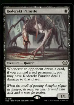 Kederekt Parasite #144 MTG Duskmourn NM X1 - Image 1