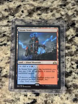 Steam Vents 257 Guilds of Ravnica NM MTG - Image 1