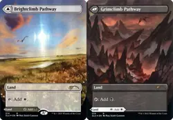 Brightclimb Pathway // Grimclimb Pathway - Foil Extended Art SLD LP MTG - Image 1