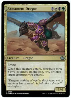 Armament Dragon (Foil) - 0168 - Tarkir Dragonstorm - MTG - NM/M - Image 1
