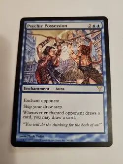 MTG Psychic Possession x1 NM ~Dissension Magic the Gathering NEVER PLAYED RARE - Image 1