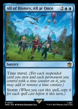 2x All of History, All at Once DRWHO NM MTG - Image 1