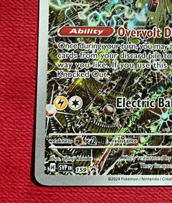 Pokemon Magneton (159/286) Scarlet & Violet Black Star Promos NM HOLO - Image 5