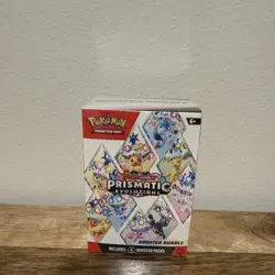 Pokemon TCG Scarlet & Violet Prismatic Evolutions Booster Bundle Factory Sealed - Image 1