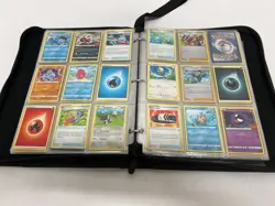 Pokemon Trading Card Binder Collection With Holo & Regular Cards - Image 3