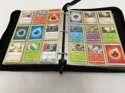Pokemon Trading Card Binder Collection With Holo & Regular Cards - Image 4