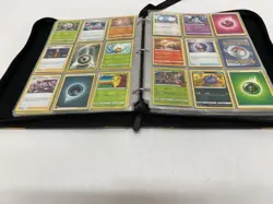 Pokemon Trading Card Binder Collection With Holo & Regular Cards - Image 5