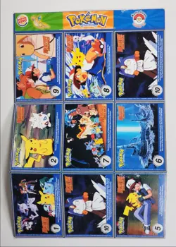 [9] FLAREON DITTO 1999 BURGER KING PROMO POKEMON THE FIRST MOVIE Q4763 - Image 1