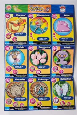 [9] FLAREON DITTO 1999 BURGER KING PROMO POKEMON THE FIRST MOVIE Q4763 - Image 2