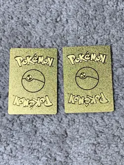 Pokemon Set of 2 Espeon VMax HP310 Solar Revelation Gold Foil Fan Art NM! - Image 4