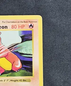 1st Edition Shadowless Charmeleon 024/102 Base Set - Pokemon TCG - Image 4