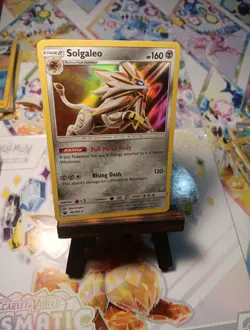 2018 Pokemon SM Celestial Storm 99/168 Solgaleo Holo - Image 1