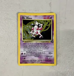 Pokemon Mr. Mime Jungle 6/64 HOLO Rare Unlimited Vintage WOTC - LP - Image 1