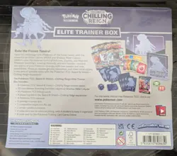 Pokemon TCG Chilling Reign ETB Elite Trainer Box [Shadow Rider Calyrex] NEW 820650808630 - Image 2