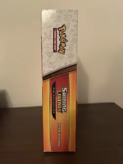 Pokemon TCG Shining Legends Pikachu Pin Collection New Factory Sealed - Image 4