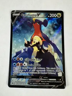 Garchomp V Ultra Rare SWSH10: Astral Radiance Trainer Pokemon TG23/TG30 NM - Image 1