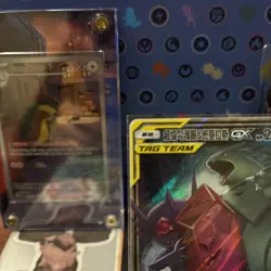 Chinese Mega Sableye & Tyranitar GX 045/150 Shining Together Summon Pokemon NM - Image 2