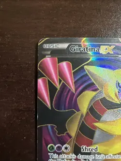 Giratina EX 124/124 HP/DMG Pokemon TCG BW Dragons Exalted HP/DMG - Image 2