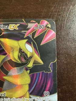 Giratina EX 124/124 HP/DMG Pokemon TCG BW Dragons Exalted HP/DMG - Image 3
