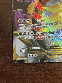 Giratina EX 124/124 HP/DMG Pokemon TCG BW Dragons Exalted HP/DMG - Image 5