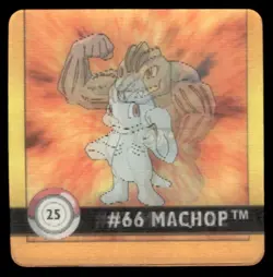 Pokemon TCG Premier Edition #25 Machop/Machoke Action Flipz - Image 1