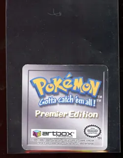 Ash and #25 Pikachu S-4 LP Artbox Premier Edition 1999 Lenticular Pokemon - Image 2
