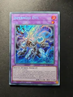 Yu-Gi-Oh! TCG Infernoid Evil BLTR-EN013 Secret Rare 1st Edition - NM - Image 1