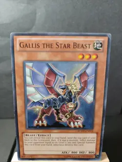 Gallis The Star Beast Unlimited [MP] - Yu-Gi-Oh! RYMP [Common] - Image 1