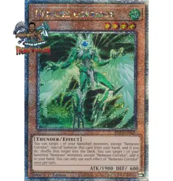 Yugioh! 1x Nemeses Corridor RA03-EN025 Quarter Century Secret Rare 1st Ed NM - Image 1