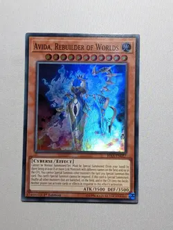 Avida, Rebuilder of Worlds - RIRA-EN027 - Super Rare 1st Edition - Image 1