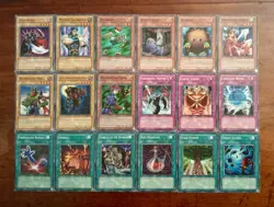Yu-Gi-Oh Lot Of 18 Cards From YSD Unlimited Yugi Starter Deck Commons MP-NM - Image 1