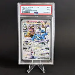 Metagross 178/162 PSA 9 Mint Temporal Forces Illustration Rare Pokemon Card - Image 1