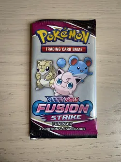 Pokemon Card - Fusion Strike - Fun Pack - 3 Cards - Factory Sealed - Image 1