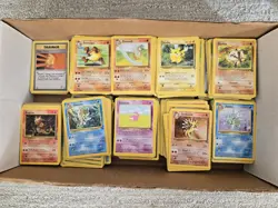Vintage Pokemon Card Lot - 800 WOTC Cards - Jungle + Fossil - Heavy Dupes - NM/L - Image 1