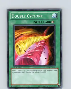 Yu-Gi-Oh TCG Double Cyclone DREV-EN046 1st Edition Common Card NM - Image 1