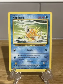Pokemon TCG Magikarp Base Set Card 35/102 Regular WOTC - Image 1