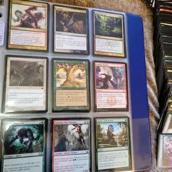 7 Pages of PAUPER Cards Collection in Binder and 1000 random Bulk MTG Lot - Image 3