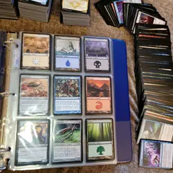 7 Pages of PAUPER Cards Collection in Binder and 1000 random Bulk MTG Lot - Image 4