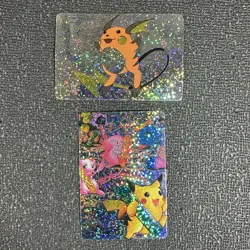 Pokemon Kakerukana Card -Mew Raichu Pikachu Festival Vending Machine Holo Japan - Image 1
