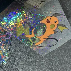 Pokemon Kakerukana Card -Mew Raichu Pikachu Festival Vending Machine Holo Japan - Image 3