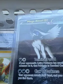 POKEMON CARD ~ Mega Absol ex Full Art For The Low Mint Condition. - Image 2