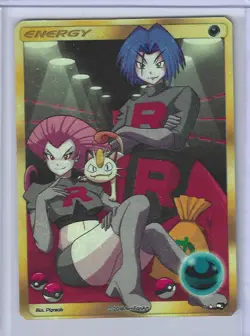 Team Rocket Dark Energy PIGREAK Custom Pokemon Card - Image 1