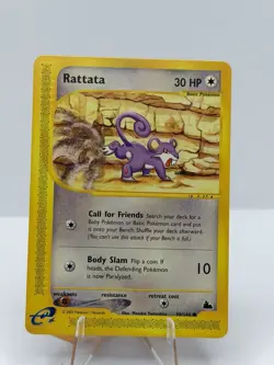 Pokemon Rattata Card 90/144 Common Skyridge - Image 1