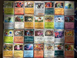 Pokemon TCG Destined Rivals Holo And Reverse Holo x28 Cards Bundle - Image 1