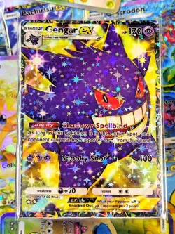Gengar EX pocket app handmade high quality card tcg full art Genetic Apex Set - Image 1