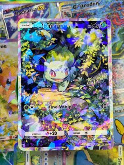 Bulbasaur pocket app handmade high quality card tcg full art Genetic Apex Set - Image 1