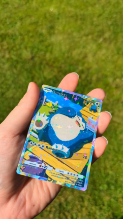 Snorlax pocket app handmade high quality card tcg full art Genetic Apex Set - Image 2