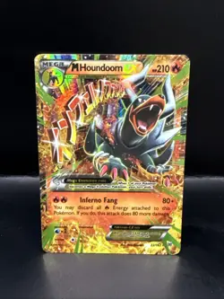 Pokemon TCG M Houndoom EX Ultra Rare Card 22/162 XY Breakthrough - Image 2