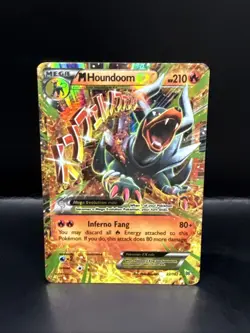 Pokemon TCG M Houndoom EX Ultra Rare Card 22/162 XY Breakthrough - Image 3