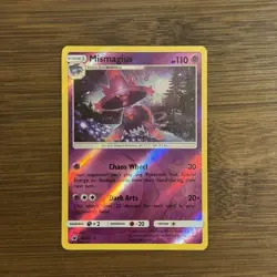 Mismagius Reverse Holo 40/111 NM Crimson Invasion 2017 Pokemon Card - Image 1